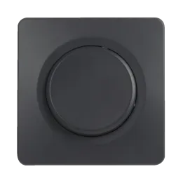 OHMTEC Epure Interrupteur Va et vient Anthracite