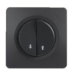OHMTEC Epure Commande Volet Roulant Anthracite 