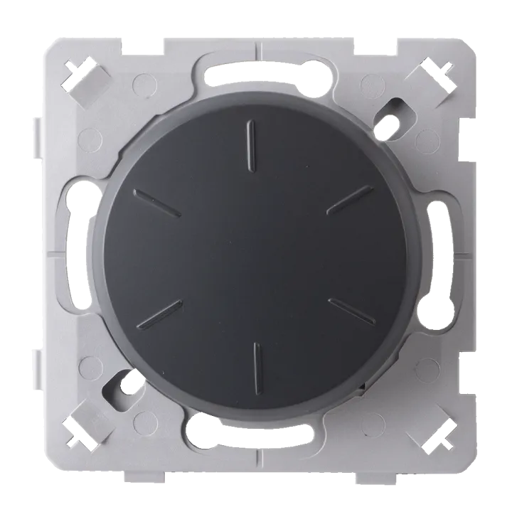 Variateur Compatible Led Anthracite EPURE
