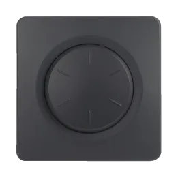 OHMTEC Epure Variateur Compatible Led Anthracite 