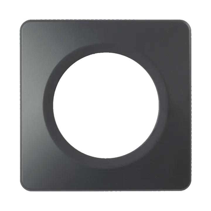 Plaque Simple Anthracite Mat EPURE