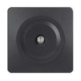 OHMTEC Epure Prise Tv Type F Anthracite 