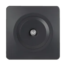 OHMTEC Epure Prise Tv Type F Anthracite 
