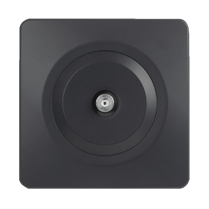 OHMTEC Epure Prise Tv Type F Anthracite 
