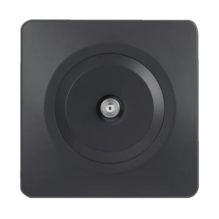OHMTEC Epure Prise Tv Type F Anthracite 