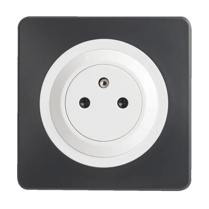 OHMTEC Epure Prise 2P+T 16A Affleurante Blanc 