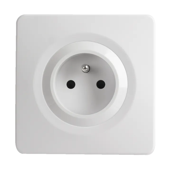 OHMTEC Epure Prise 2P+T Auto Blanc 