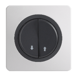 OHMTEC Epure Commande Volet Roulant Anthracite 