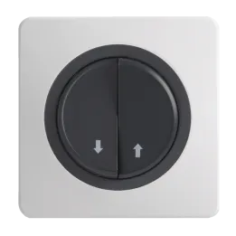 OHMTEC Epure Commande Volet Roulant Anthracite 