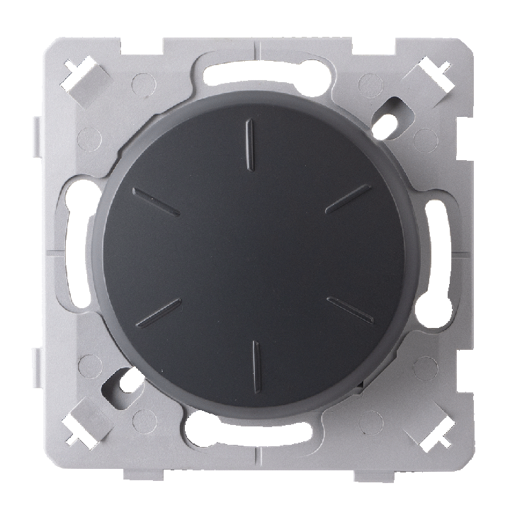 Variateur Compatible Led Anthracite EPURE