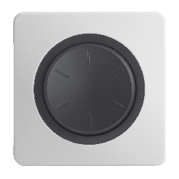 OHMTEC Epure Variateur Compatible Led Anthracite 