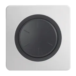 OHMTEC Epure Variateur Compatible Led Anthracite 
