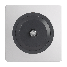 OHMTEC Epure Prise Tv Type F Anthracite 