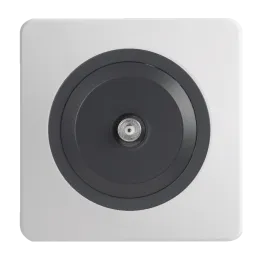 OHMTEC Epure Prise Tv Type F Anthracite 