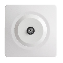 OHMTEC Epure Prise TV type F blanc complet
