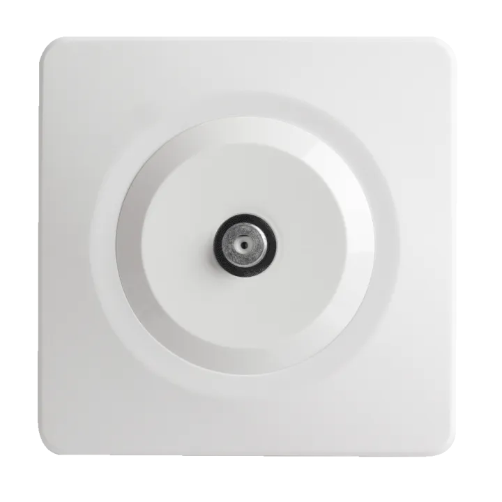 OHMTEC Epure Prise TV type F blanc complet