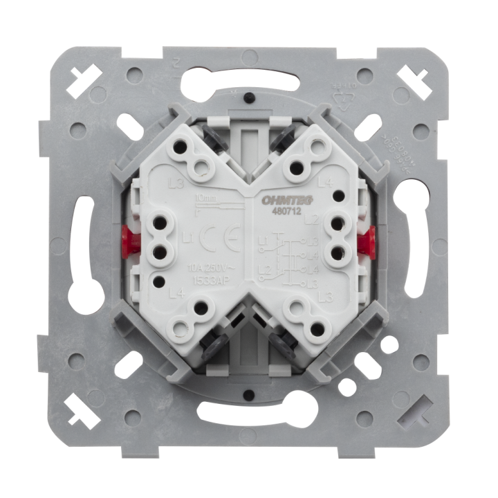 OHMTEC Epure Commutateur Anthracite 