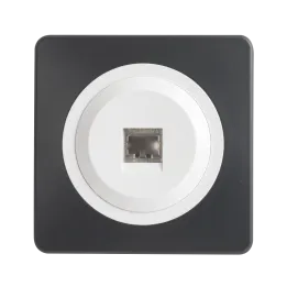 OHMTEC Epure Prise Rj45 Cat6 Blanc 