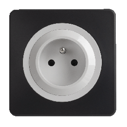 OHMTEC Epure Prise 2P+T Auto Blanc 