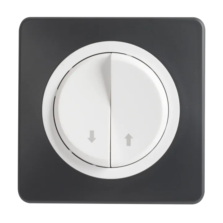 OHMTEC Epure Commande Volet Roulant Blanc 
