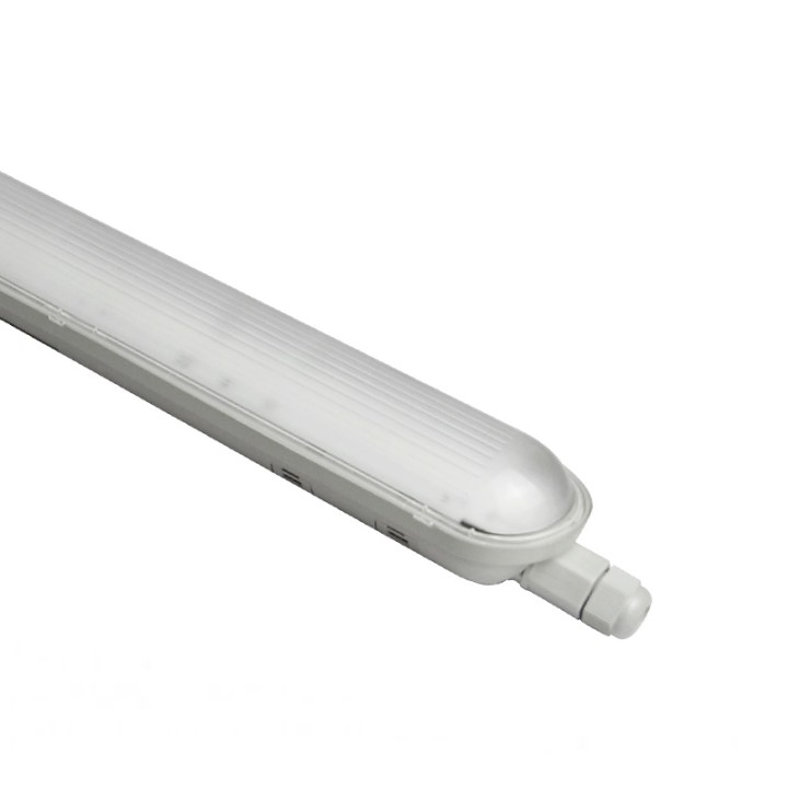 Réglette LED Etanche Câblage Traversant 120cm 40W 4000K IP65 WOLTZ