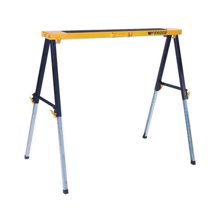 Tréteau télescopique pliable 150 Kg avec hauteur réglable FEROCE