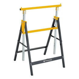 Tréteau télescopique pliable 200Kg avec hauteur réglable de 80 à 130cm FEROCE