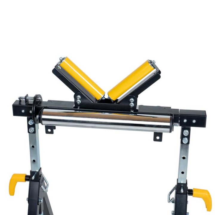 Tréteau télescopique multifonction 4 en 1 200Kg max avec hauteur réglable de 83 à 128cm FEROCE