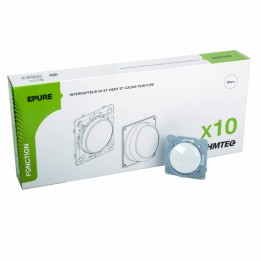 OHMTEC Epure Lot 10 Va Et Vient Blanc + Cache Peinture 