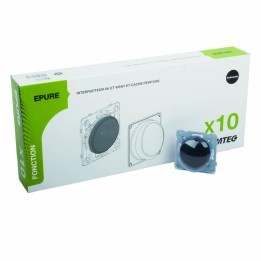 OHMTEC Epure Lot 10 Va Et Vient Anthracite + Cache Peinture 