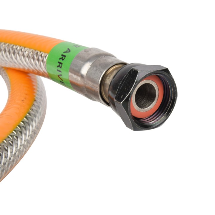 Tuyau Flexible Inox 1.5m Pour Barbecue Gaz