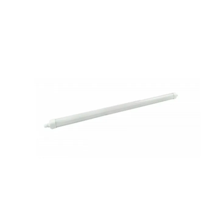 Réglette LED étanche câblage traversant 120cm 36W 4000K IP66 EXALIGHT