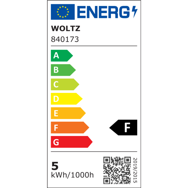 Lot de 10 Ampoules LED SMD E27 A45 5W Blanc neutre WOLTZ