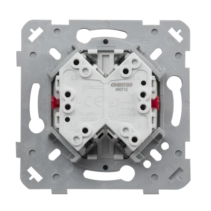 OHMTEC Epure Commutateur Anthracite 