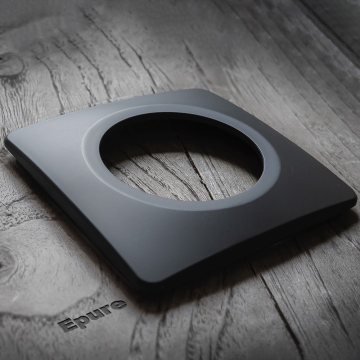 OHMTEC Epure Plaque Simple Anthracite Mat 