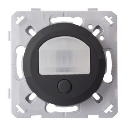 OHMTEC Epure Interrupteur automatique compatible Led anthracite 
