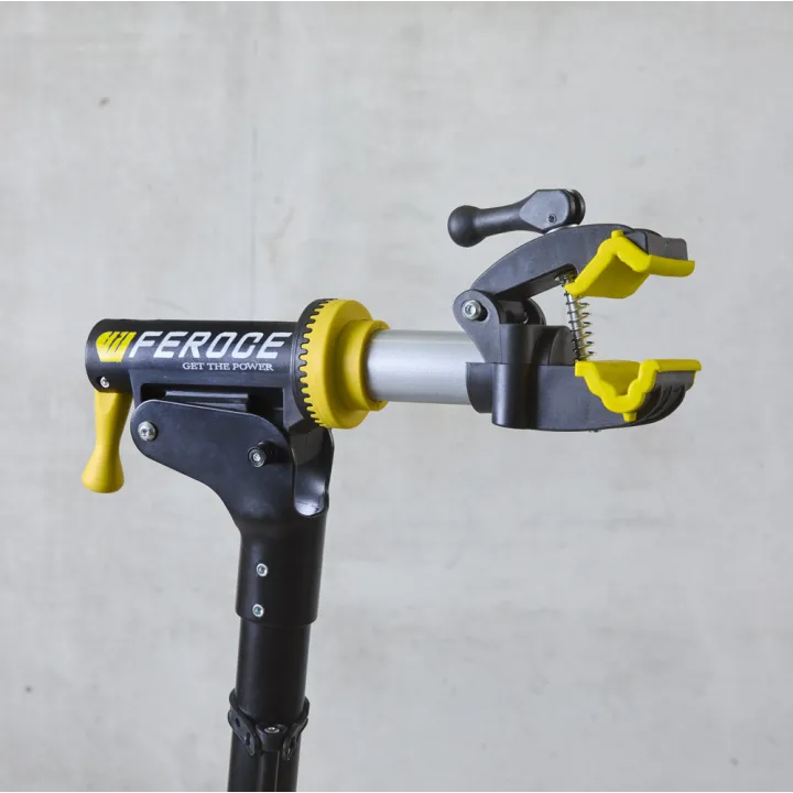 Pied d’atelier pliable pour vélo