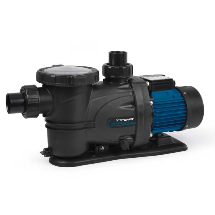 Pompe Filtration Piscine Hors Sol et Enterrée 2200W - 31m³/h Auto amorçante STEINER