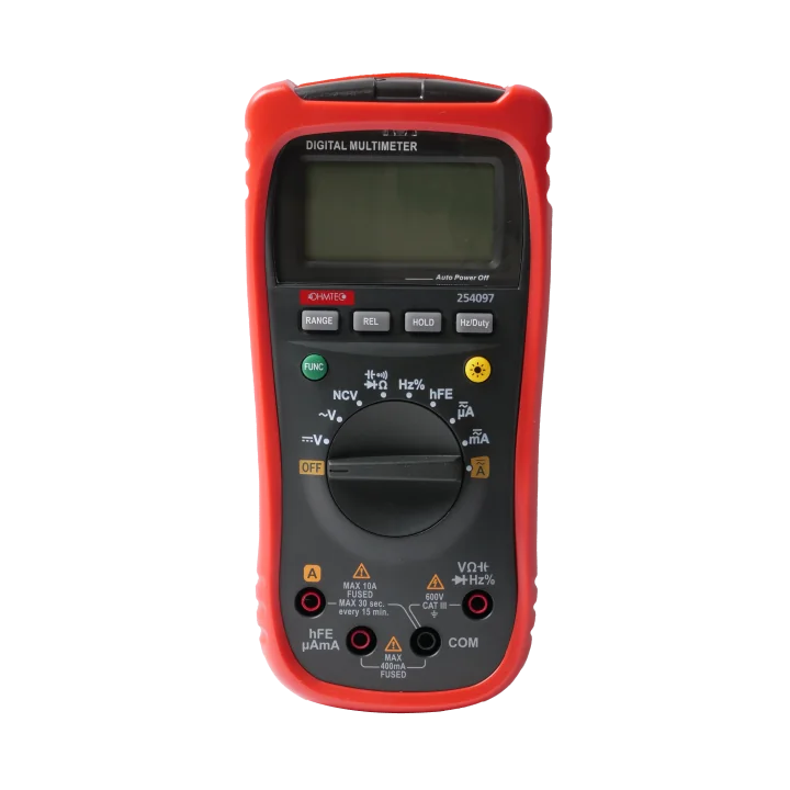 Multimètre digital 600 V OHMTEC