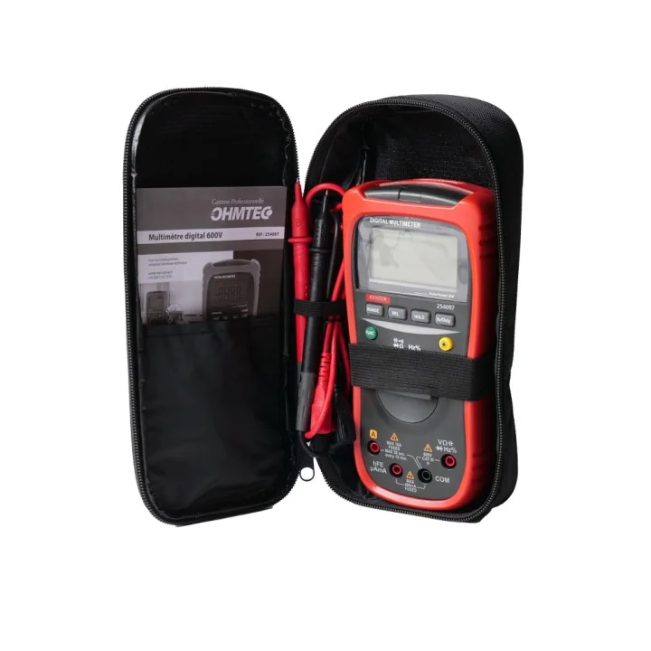 Multimètre digital 600 V OHMTEC
