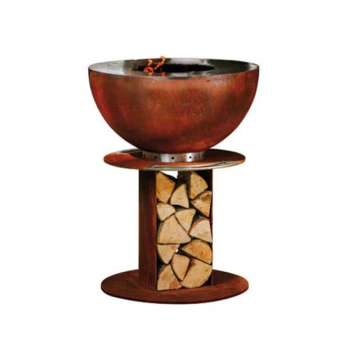 Brasero plancha Stilo 1000 Corten - MASURIA
