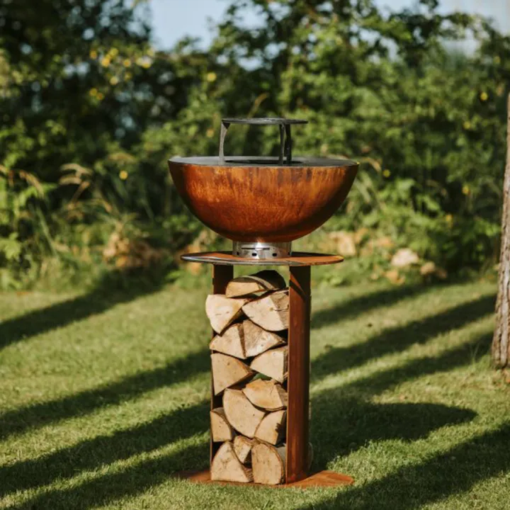 Brasero plancha Stilo 600 Corten - MASURIA