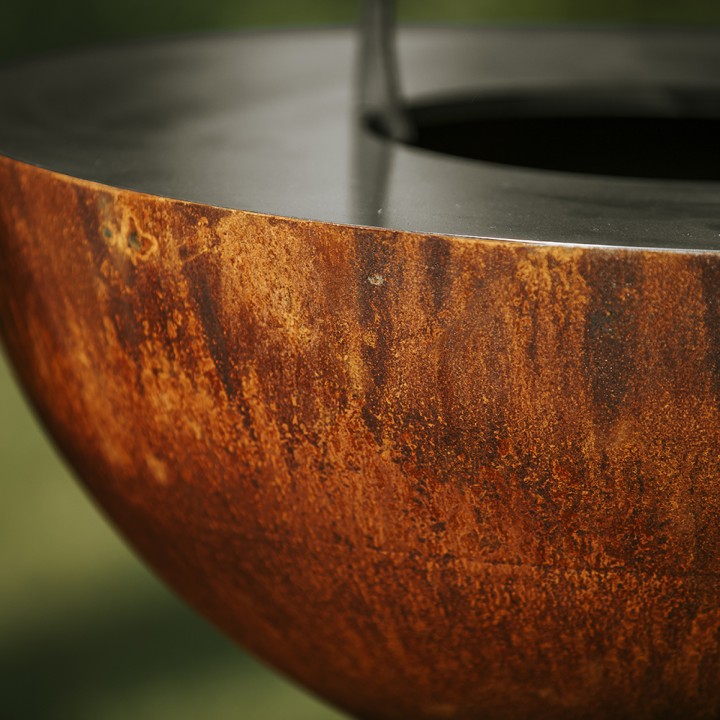 Brasero plancha Stilo 600 Corten - MASURIA