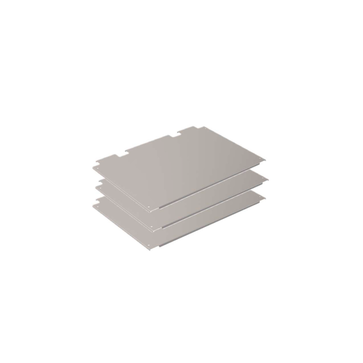 Lot de 3 étagères pour meuble Workstation - MASURIA