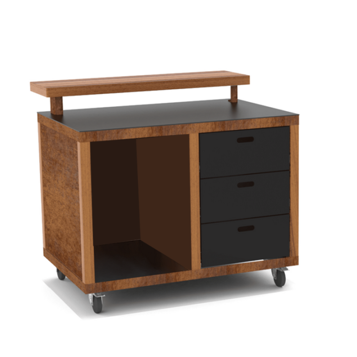 Meuble de cuisine extérieur Vasari corten - MASURIA