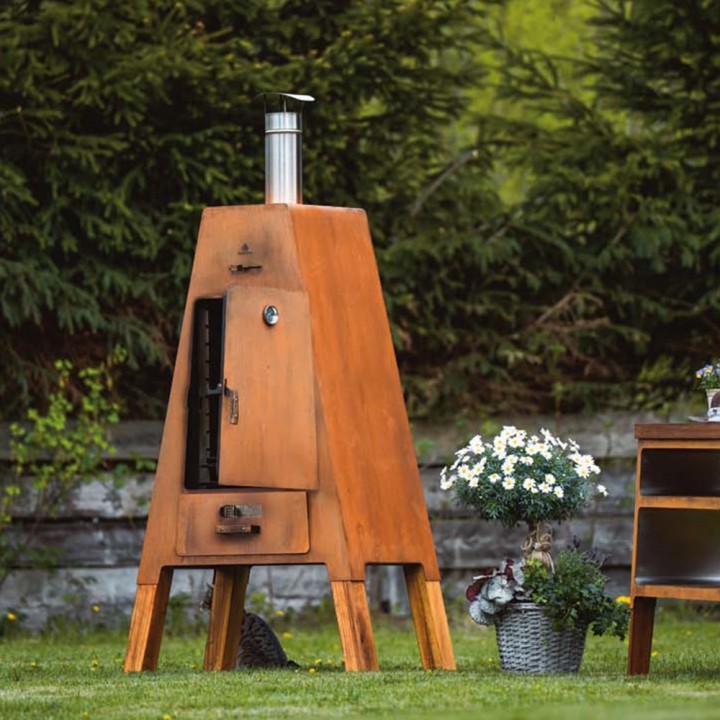 Fumoir Smoker Corten - MASURIA