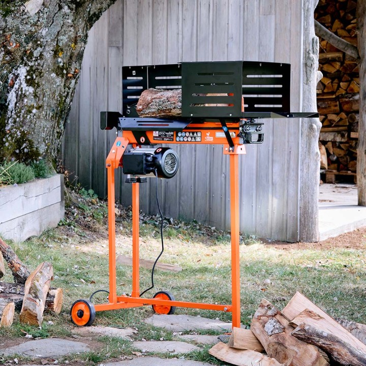 Fendeur de Bûches Electrique Horizontal 6T 2200W + Support