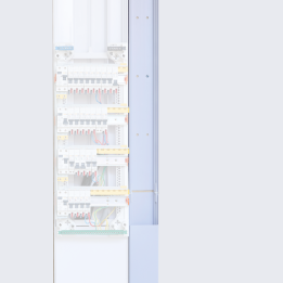 Gaine technique de logement 5 modules - 105 mm