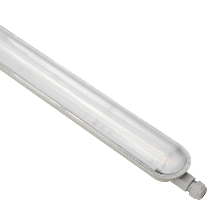 Réglette LED étanche CCT et puissance ajustable 120cm 36W WOLTZ