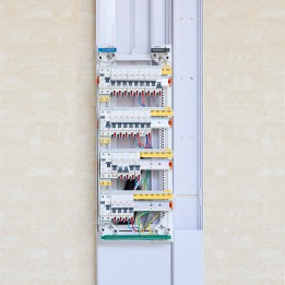 Pack Gaine technique de logement (GTL) évolutive H260 x L35.5 x P6.5cm 18 modules